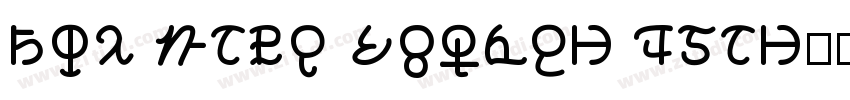 Zen Maru Goyhic Blac字体转换